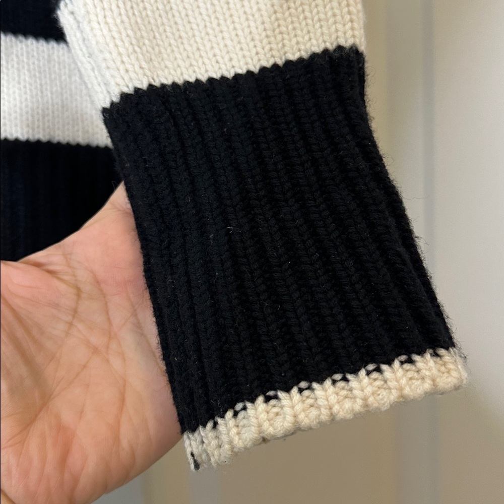 La Ligne Marin wool and cashmere Striped Sweater SzSmall - Picture 6 of 10